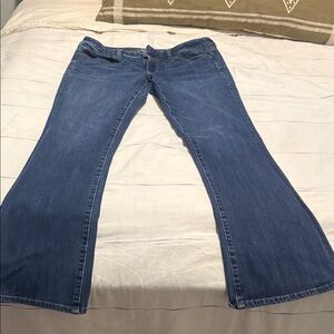 American Eagle Outfitters Blue Flare Jeans